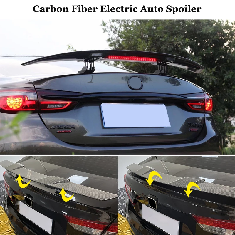 

M3 Tourist Car Spoiler Recyclable Electric Carbon Fiber Airfoil Taligate Truck Rear Spoiler General Purpose ABS Automotive