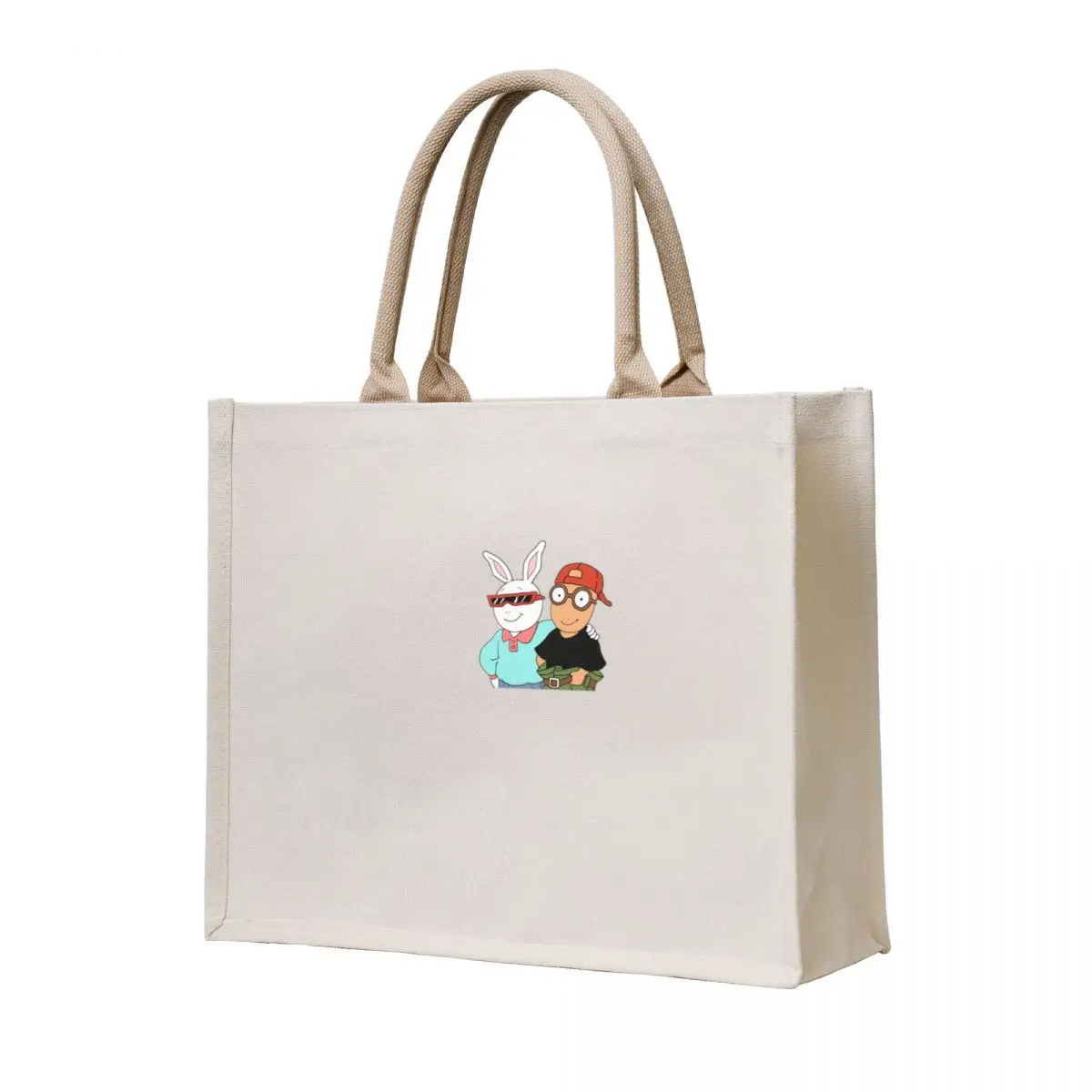 Arthur and Buster Tote Bag tote bags cloth bags tote bag university canvas Candy bags