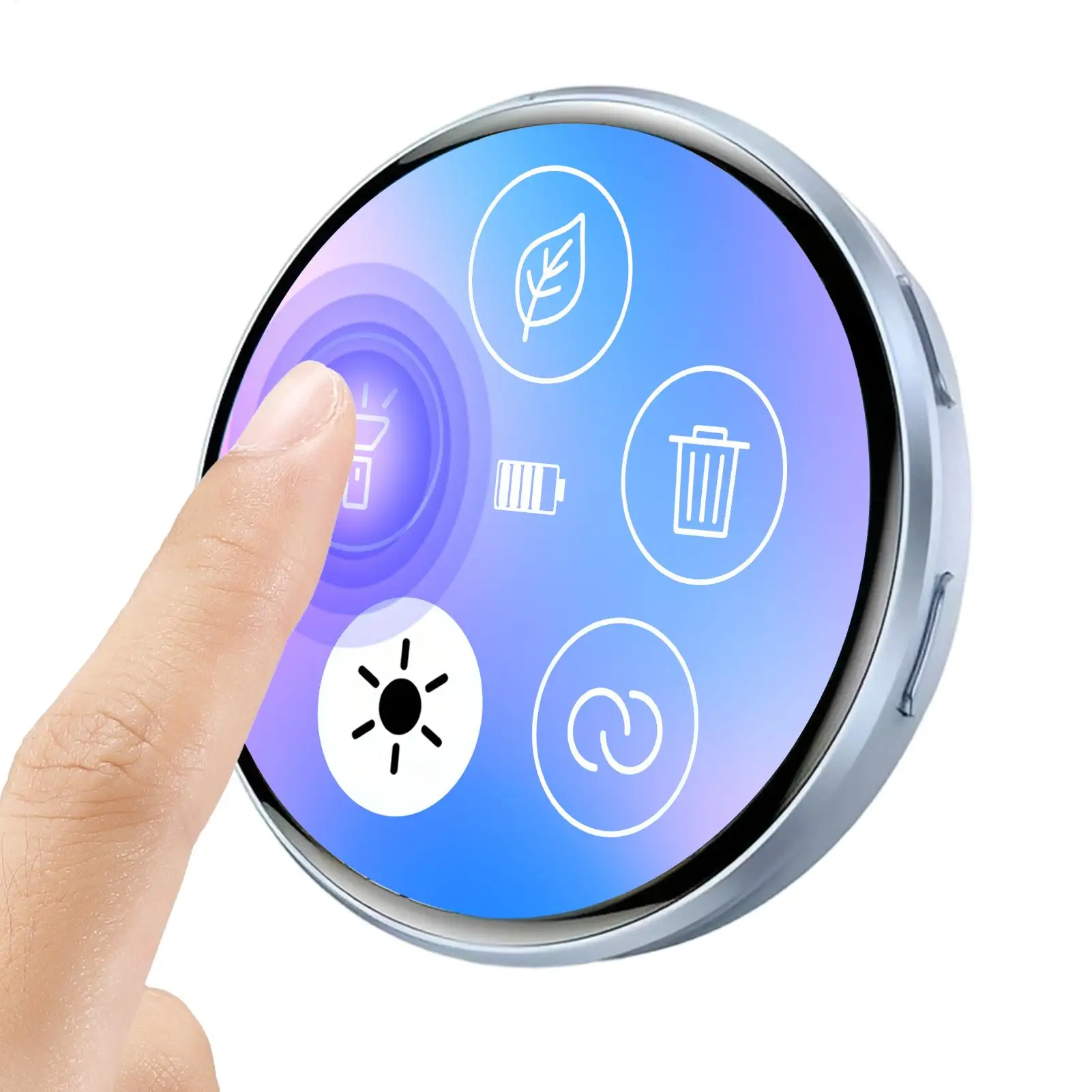 

Умный цифровой видео-бейдж с динамическим электронным дисплеем, брошь-значок, электронный бейдж-брошь, аниме-значки