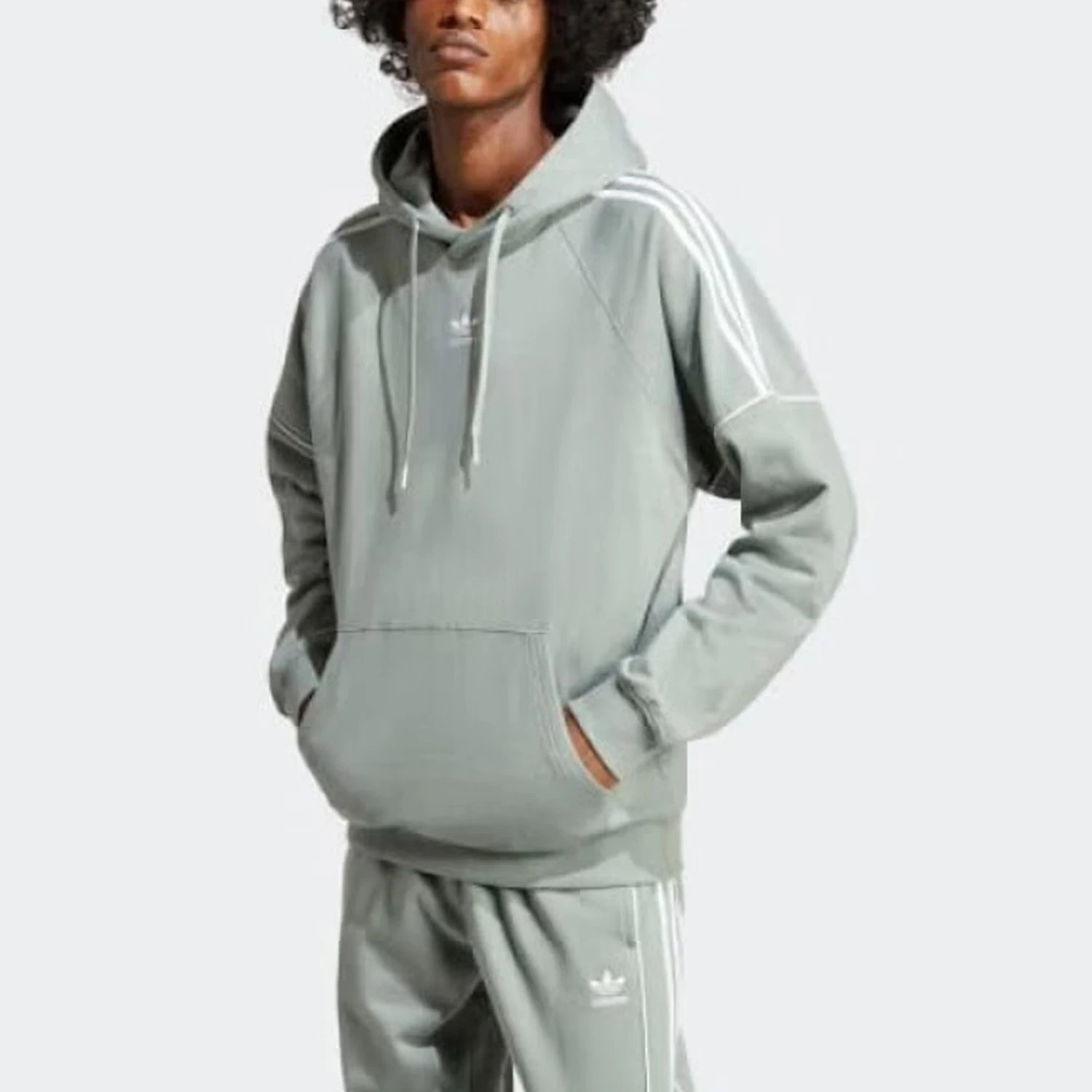 Adidas genuine clover men's and women's sports casual loose hoodie IB8688