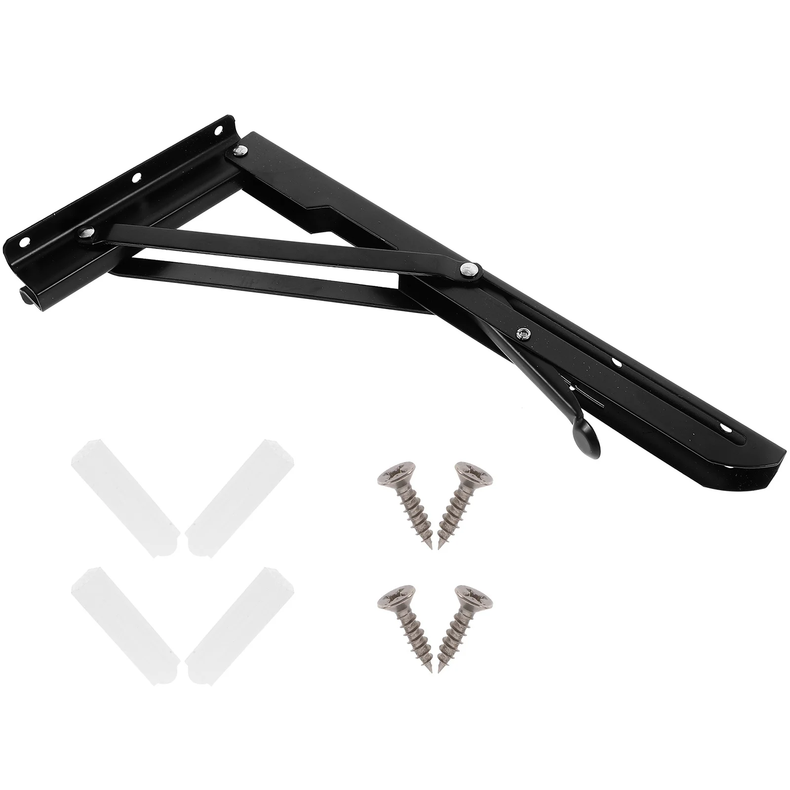 

Floating Shelf Bracket Heavy Duty Metal Shelf Support Brackets Foldable Table Chair Support for Home Office Bedroom Living Room