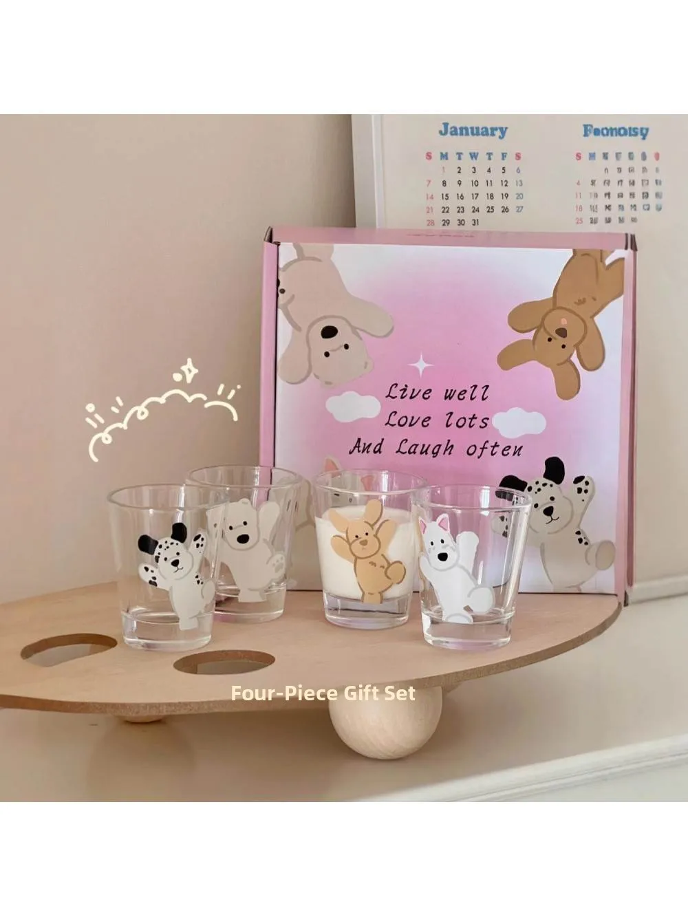 Glass Whiskey Cup High Aesthetic Value INS Style Home Use Hard Liquor Cup White Wine Glass Clear Glass Drinkware