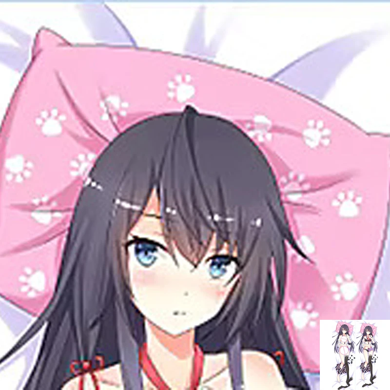 

Dakimakura Anime Yukinoshita Yukino 2 Side Printed Hugging Body Pillowcase Cushion Bedding Decor Pillow Cover 2024