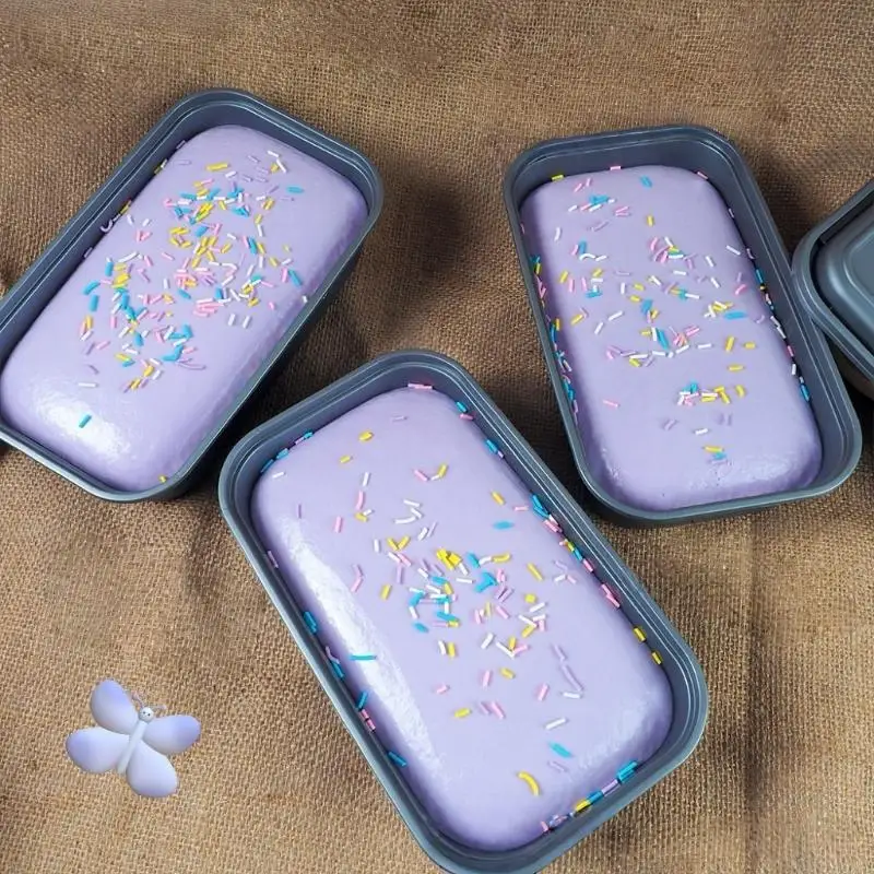 1pcs Box Cake  Toy Slow Rising Squeeze Toy Butter Ice Cream Box  Fidget Toy Anti Stress Release Hand Relax Gift - view 6