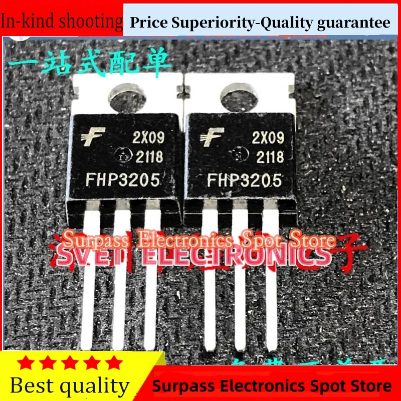 10PCS-50PCS  FHP3205  TO-220 MOS 110A 55V  Original  Fast shipping