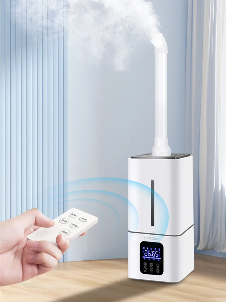 Difusor humidificador de aire de gran capacidad de 15L, Control de humedad inteligente comercial, temporizador, generador de niebla con Control remoto, pulverizador de 110V-220V