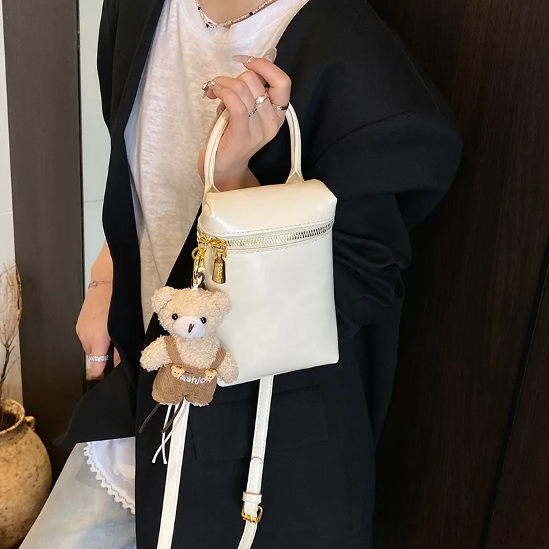 

Classic Designer Crossbody Bag For Women Luxury Leather Shoulder Tote Handbags Ladies Elegant Office Travel Fashion Accessory