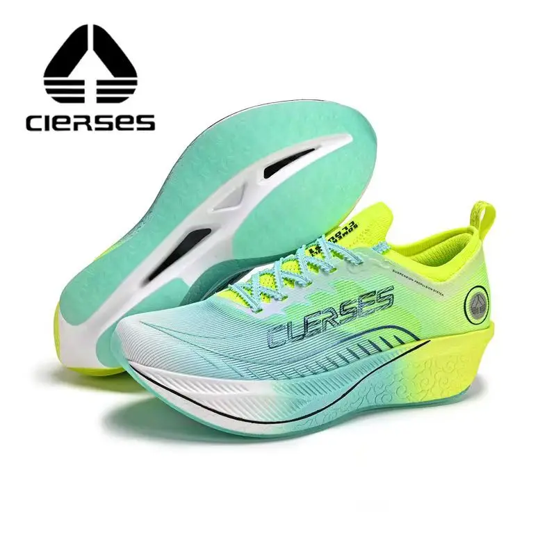 CIERSES JINDOUYUN 1.0 Professional Marathon Running Shoes Men's Ultra-light Full-length Carbon Plate Competition Shoes 2421-3