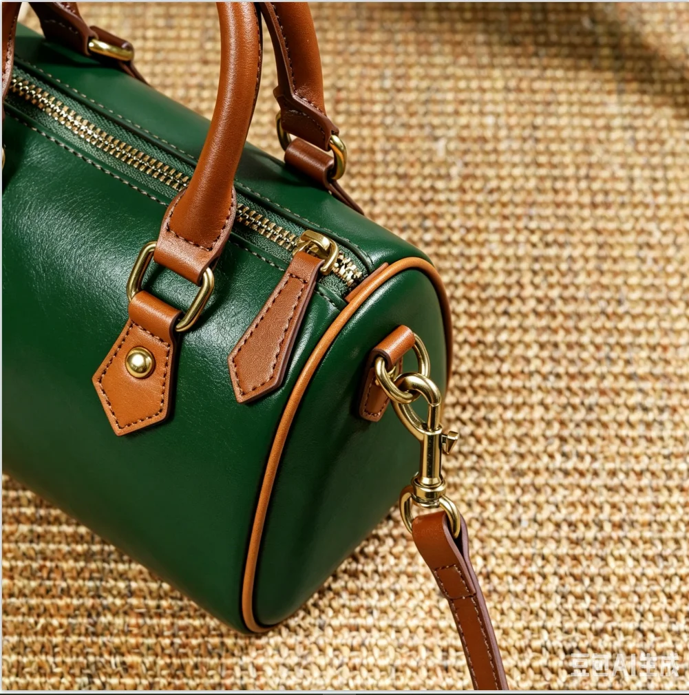 Vintage Vollnarbige Rindsleder – Women Bags Green Bewertung und Preis