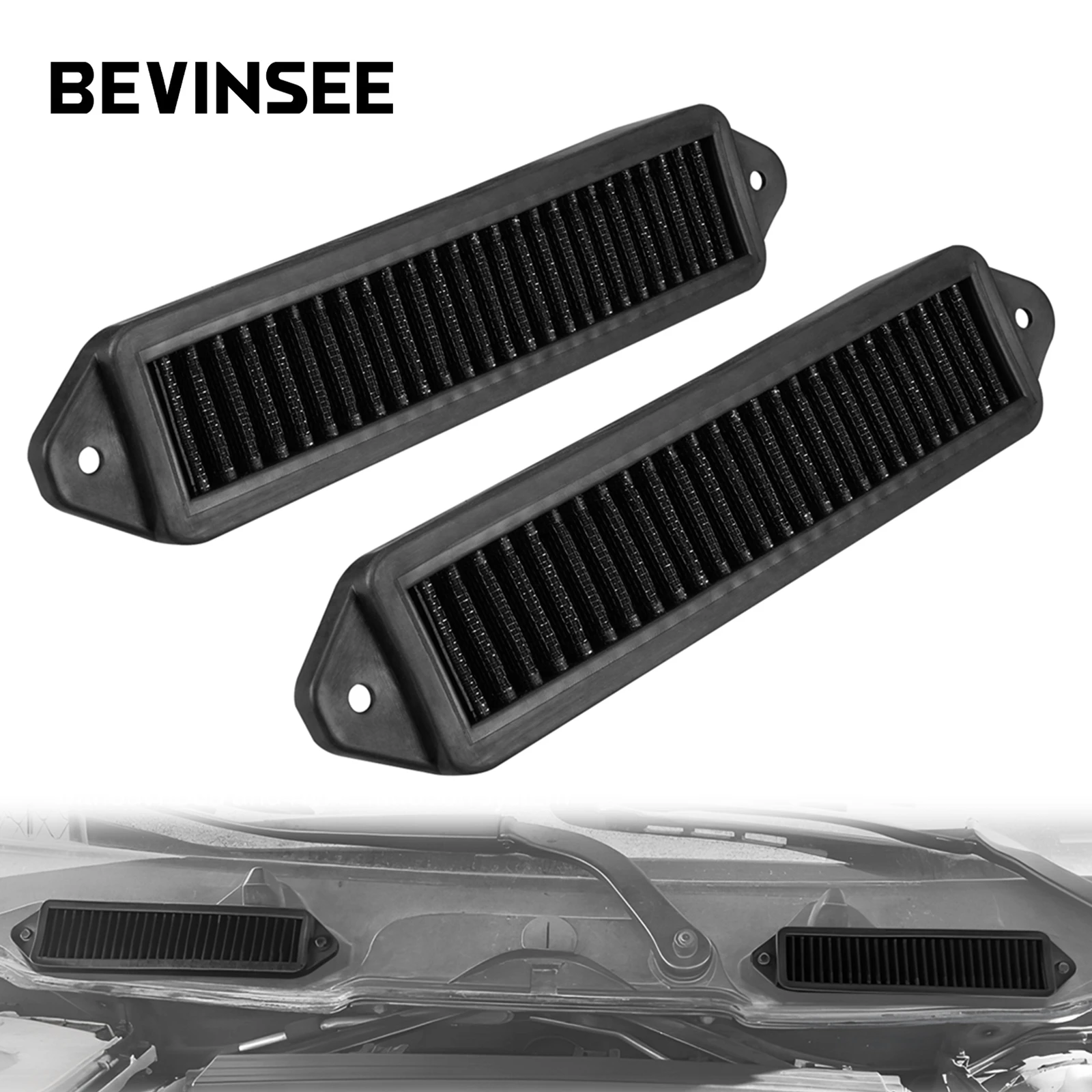 

Cabin Air Cowl Filters for BMW E90 E91 E92 E93 E82 E88 E87 E81 X1 E84 128i 135i 325i 325d 328i 330i 330d 335i 335d M3