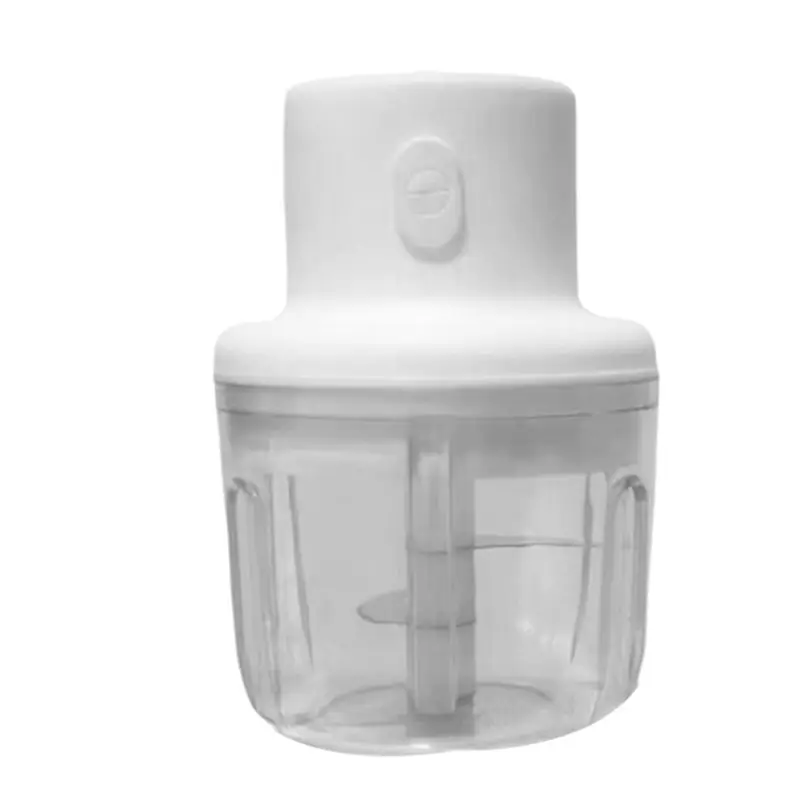 A66T-Garlic Masher Meat Grinder 250Ml Mixer Food Chopper  Mini Vegetable Chili Meat Grinder Kitchen Tool A