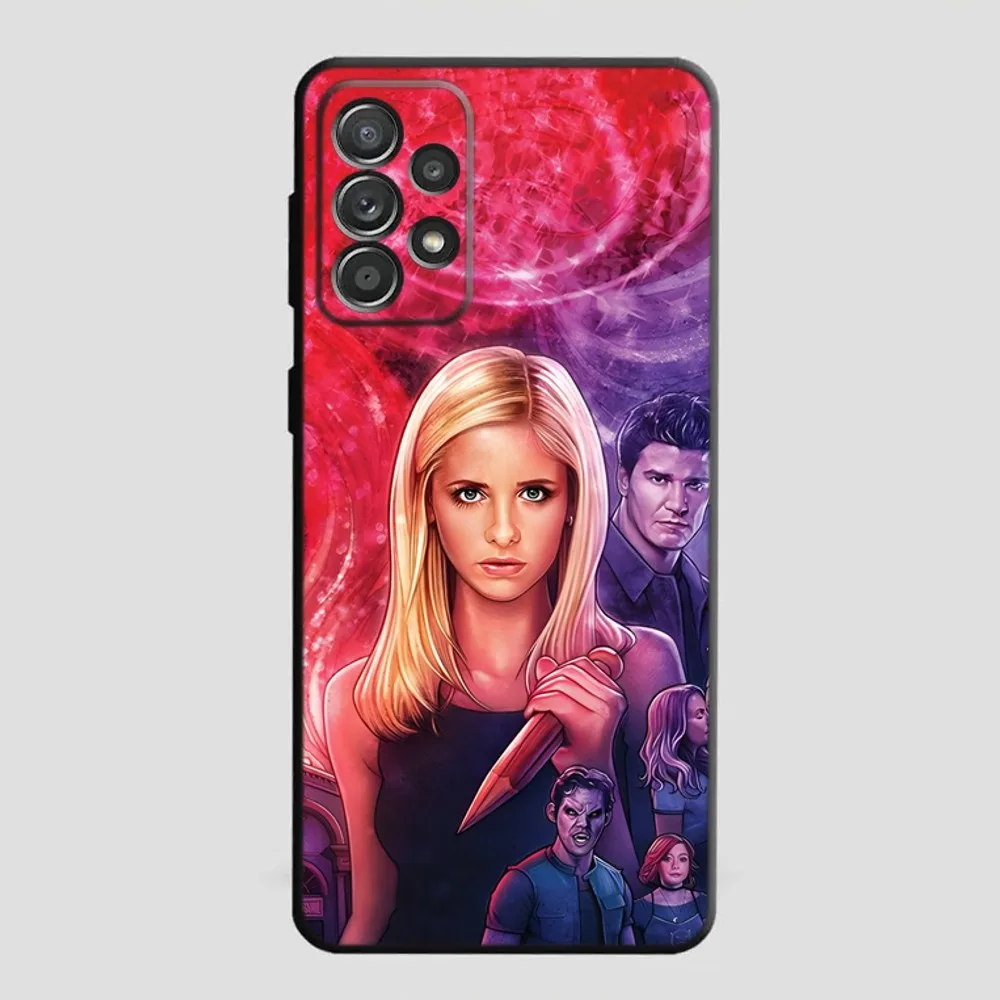 B-BuffyS The Vampire Slayer  Phone Case For Samsung S25,S24 Ultra,S20,S30 plus,S22 plus,S23,S30 ultra 5G Silicone Cover