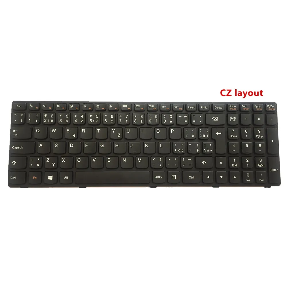 New for Lenovo IdeaPad G500 G500A G505 G510 G700 G710 CZ CS Keyboard 25210948 Laptop  Czech Slovak Klávesnice notebook