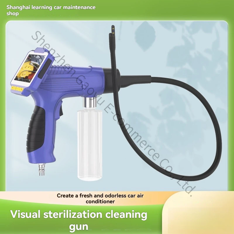 Conditioner Visual Cleaning Gun Endoscope Evaporation Box Cleaning Spray Gun Tool Air Conditioner Duct Internal Cleaning Agent