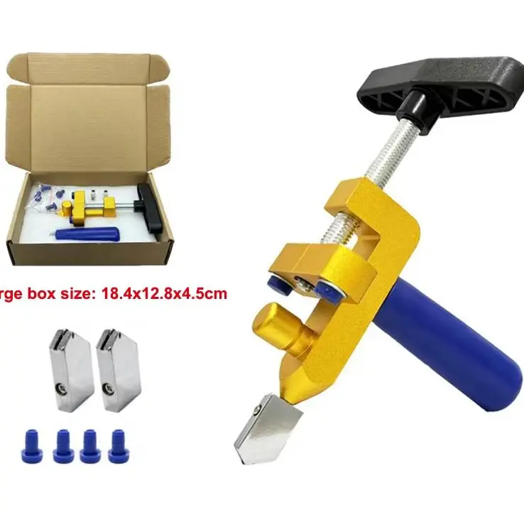 2-In-1 Glass Ceramic Tile Cutter With Knife Wheel Diamond Roller Cutter Cutting Machine Opener Breaker Accessories Set