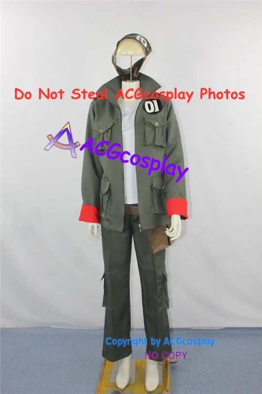 

Katekyo Hitman Reborn! Colonello Cosplay Costume acgcosplay include headgear