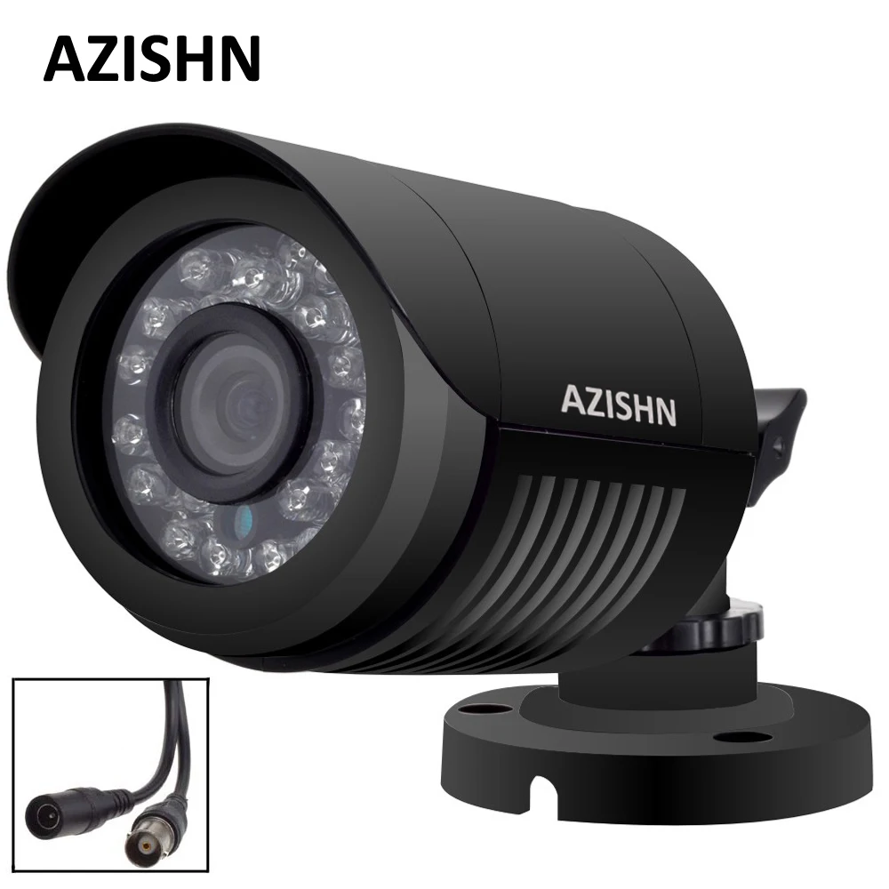 

AZISHN outdoor AHD camera 720P/1080P/5MP CCTV high-definition security camera waterproof infrared night vision AHD-M camera