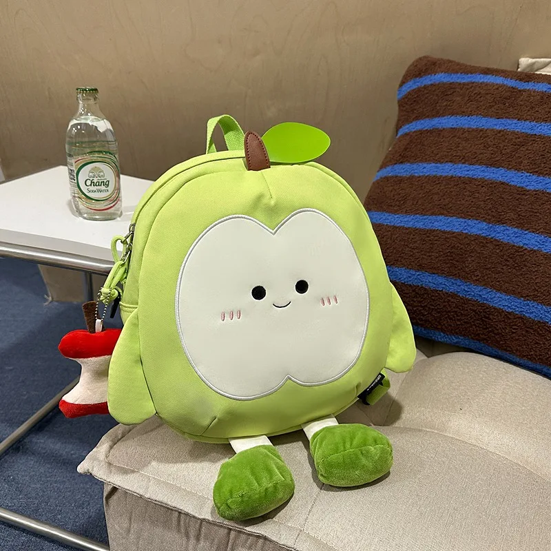 

Милый женский рюкзак, повседневная сумка в стиле яблока, маленькая и легкая женская персонализированная сумка на плечо, модная сумка для повседневного путешествия