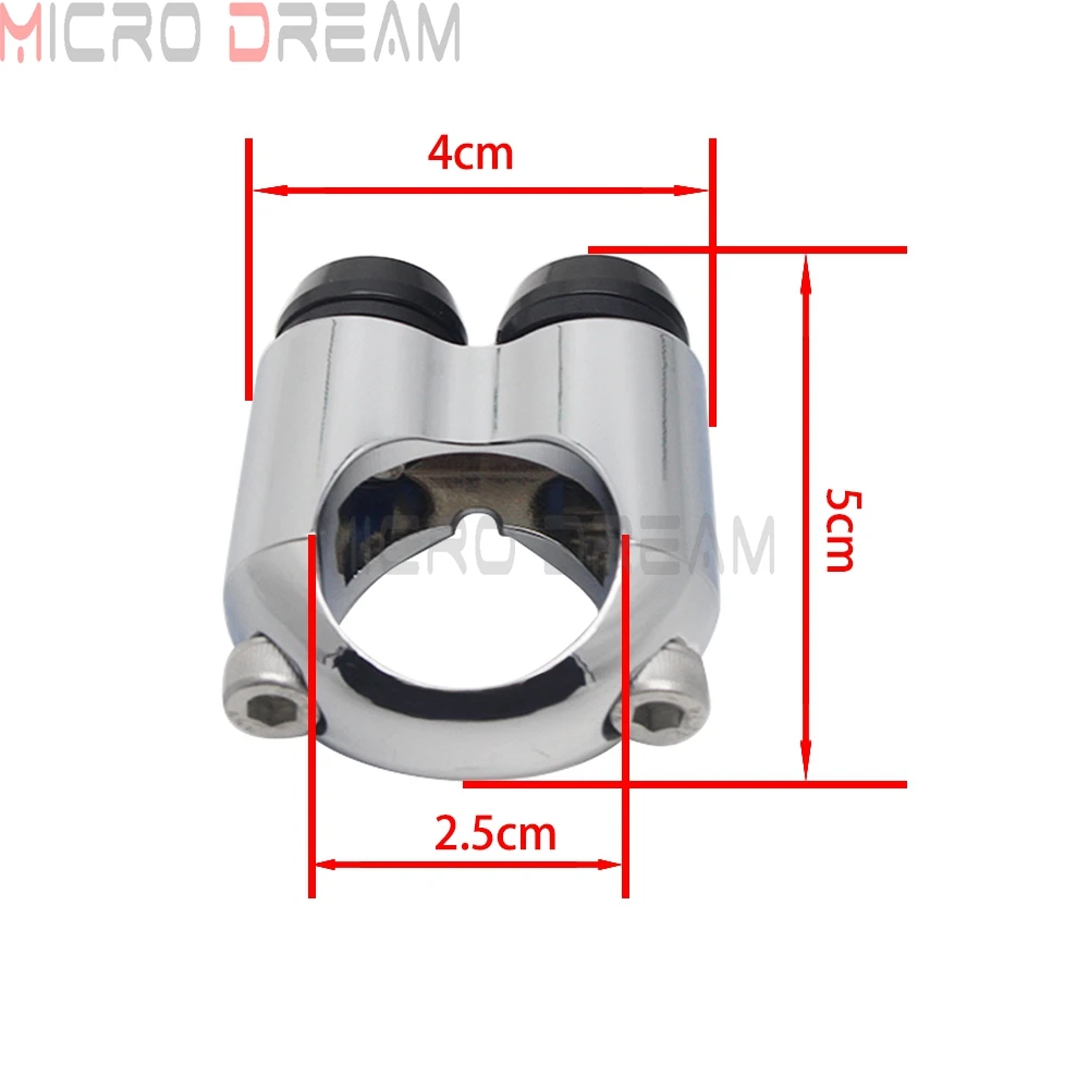 Dubbele Momentary Knoppen Motorfiets 7/8 "& 1" Stuur Schakelaar Motor Claxon Elektrische Start Kill Lamp licht AAN UIT