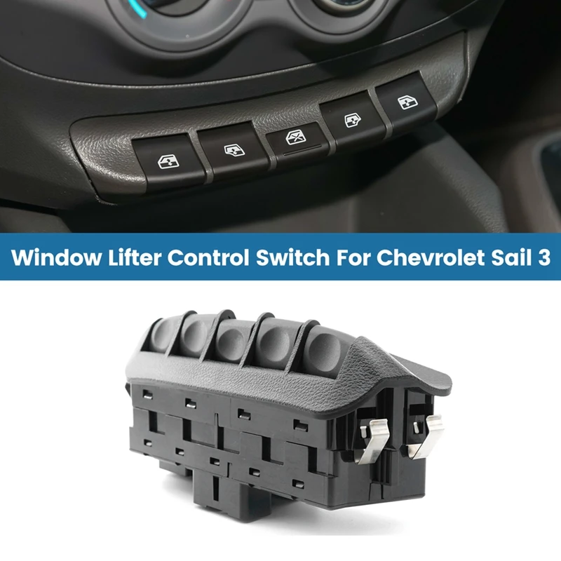 

Car Electric Master Window Lifter Control Switch For Chevrolet Sail 3 90925388 90925387