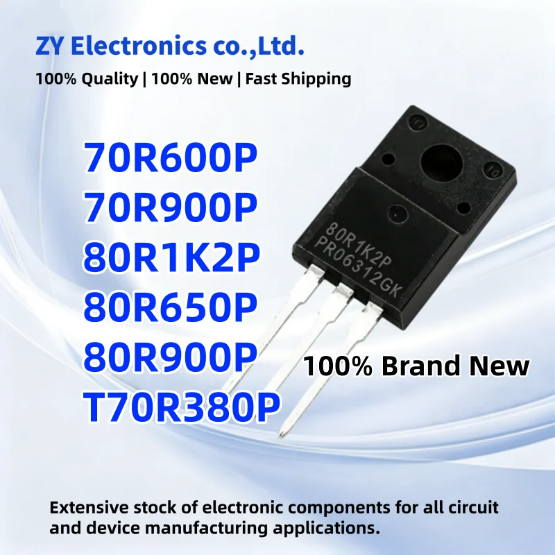 10PCS MMF80R650P MMF70R600P MMF70R900P MMF80R1K2P MMFT70R380P MMF80R900P 70R600P 70R900P 80R1K2P 80R650P 80R900P T70R380P TO220F