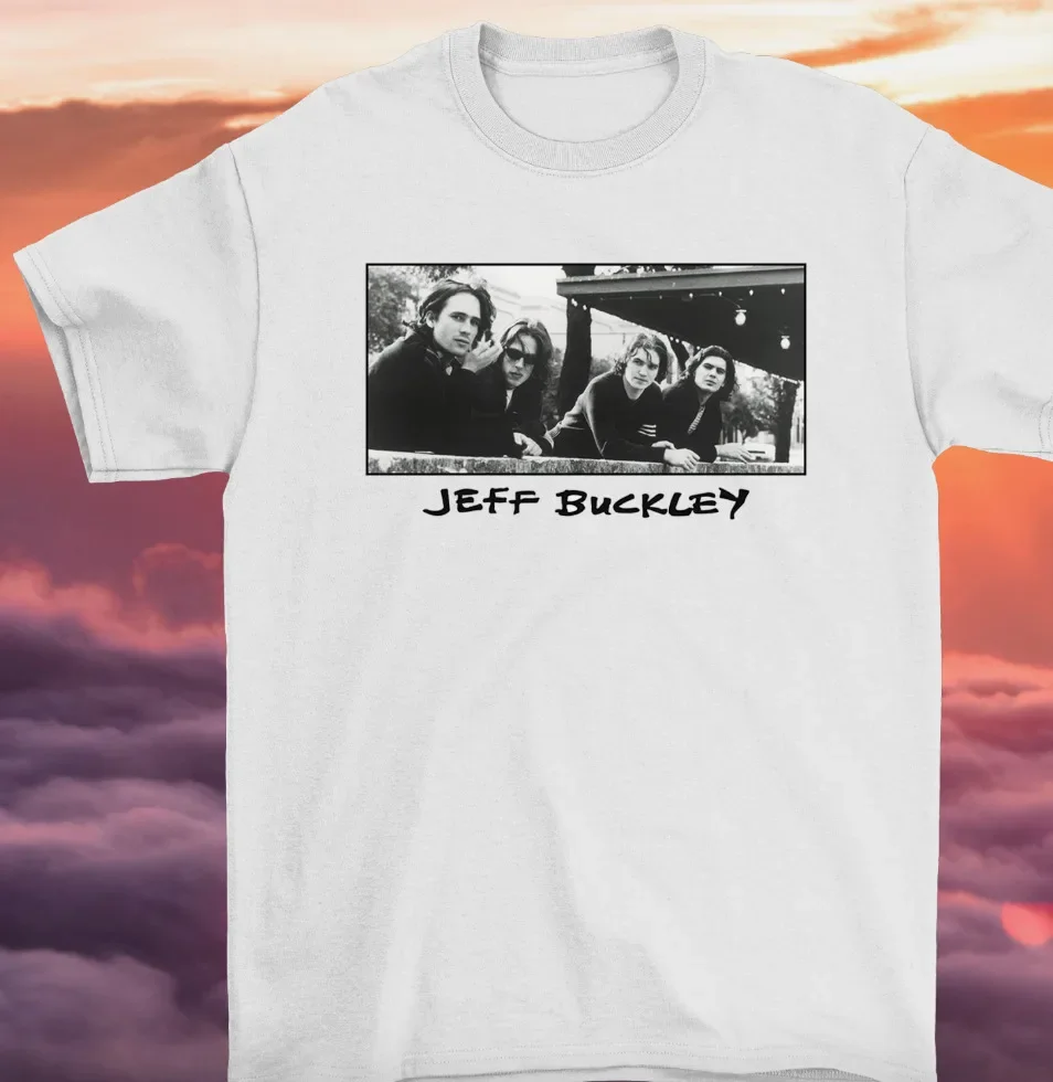 Jeff Buckley and Friends Short Sleeve White Unisex S-234XL T-Shirt