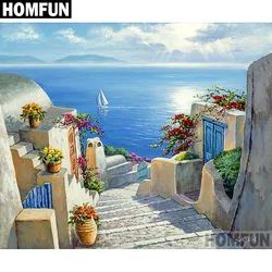 HOMFUN Paint With Diamond Embroidery