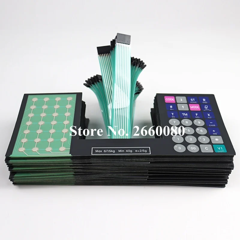 

20 шт./лот METTLER Toledo 3600 пленка для клавиатуры английская Versio Mettler Tiger 8442 P8442 3650 3680 весы со штрих-кодом P/N: 71207380