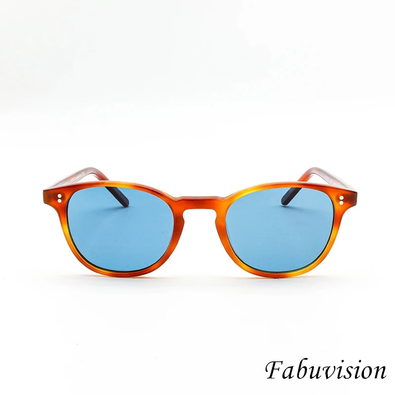 Men's Sunglasses For Women Polarized OV5219 Fairmont Oval Retro Vingtage Acetate Female Male Sunglasses Trend Shades