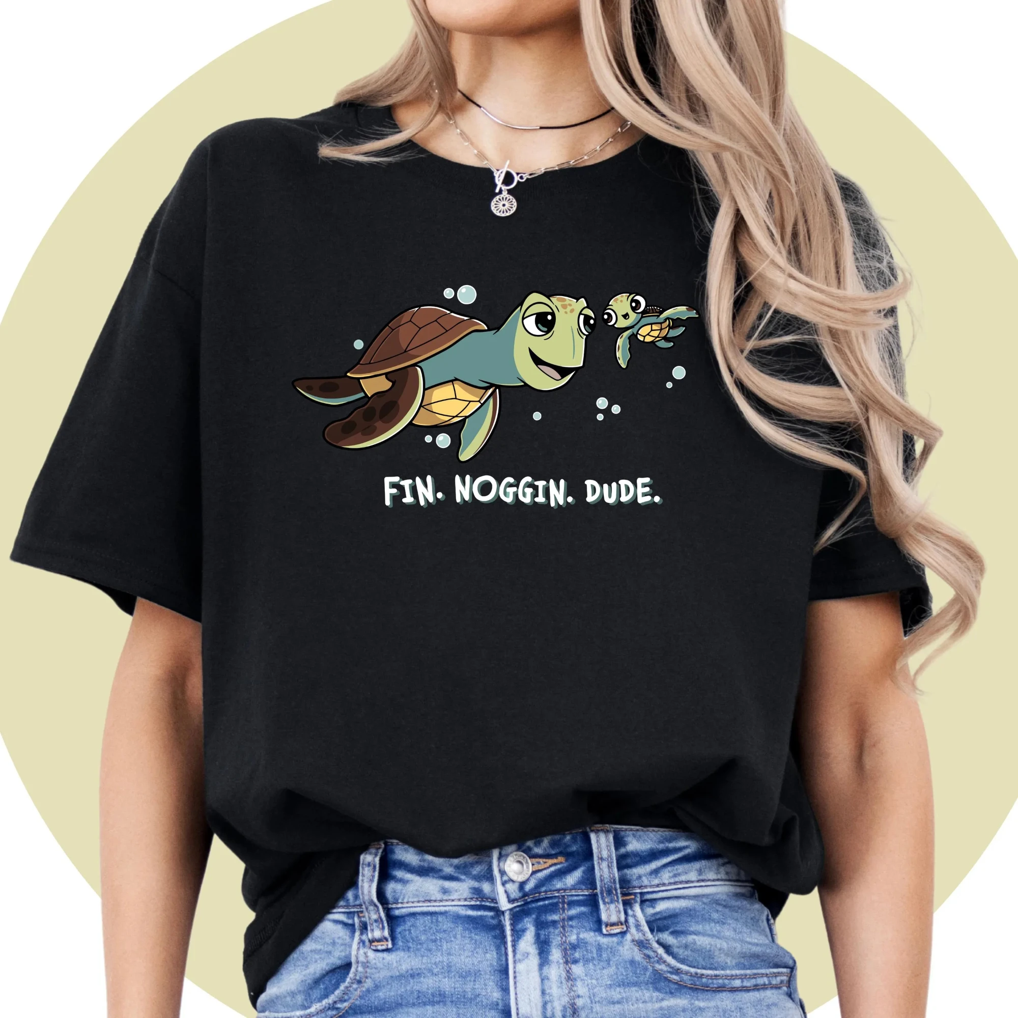 العثور على تي شيرت نيمو، قميص ديزني بيكسار، تي شيرت Just Keep Swimming، هدية عائلية، ملابس نيمو اللطيفة، متعة ديزني