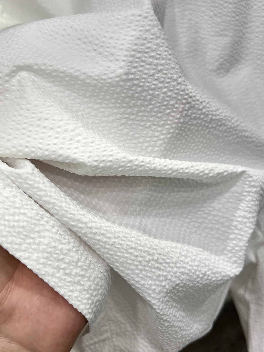   Line Cool Feeling Bubble Fabric Men's Qui Dry Casual Suelto Deporte orts Verano Pierna Recta Cremallera Mediados de Cintura