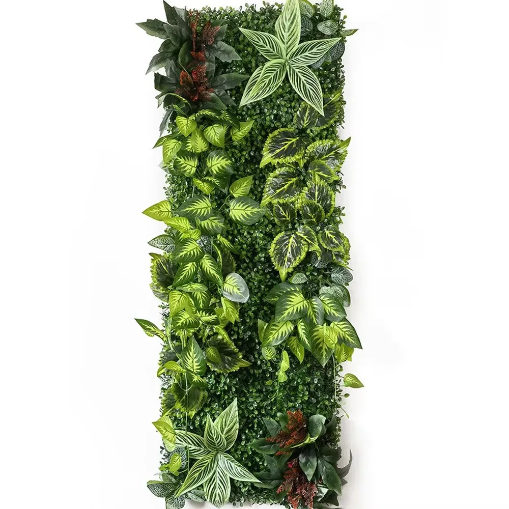

HUA TIAN New Artificial Lawn Artificial Plant Wall Simulation Flower Panel Garden Outdoor Interior Home Decoration 40*120CM