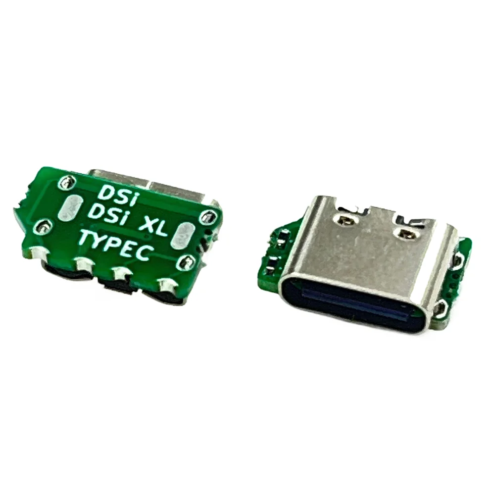 

for NDSI Charging Port Replacement for Nintendo NDSi NDSi XL LL Charging Socket USB C Mod Type C Power Plug DIY Repair