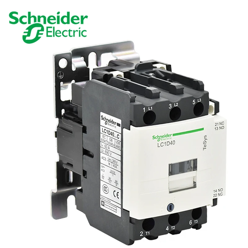 

Kontaktor AC Schneider LC1D40 B7C F7C M7C Q7C 24V 110V 220V 380V LC1D40C7C LC1D40AV LC1D40Q7C 40A LC1D40B7C LC1D40F7C LC1D40M7C