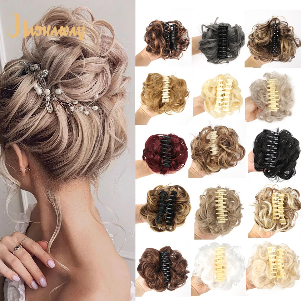 

Synthetic Messy Bun Elegant Fluffy Lazy Temperament Wig Bag Daily Wearing Cheongsam Photography Wig Woman