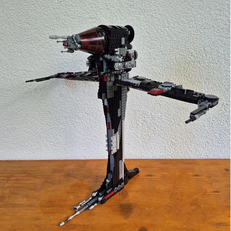 

1329 шт. MOC UCS Dark B-Wing Bomber Star Battle Строительные блоки для творчества Рождественская игрушка Подарок подростковый коллекционер для взрослых Детский