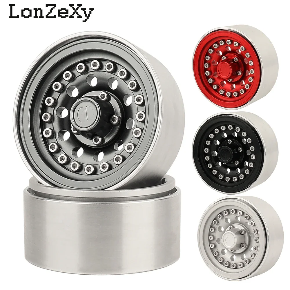 1/4 szt. 1,9-calowych felg aluminiowych do TRX4 TRX6 Axial SCX10 III AXI03007 GRT EX86190 1/10 RC Crawler