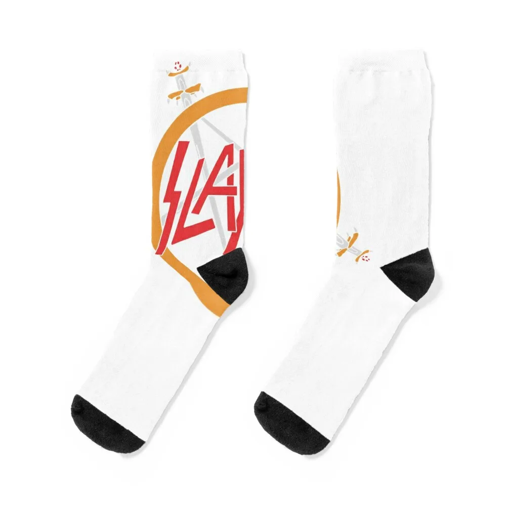 

heavy slayer emblem Essential Socks Stockings designer brand Socks Ladies Men's