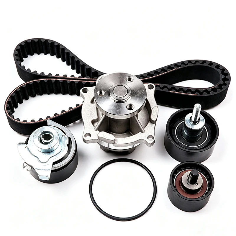 #￥forTBK294 WP125-2100 TimingBelt Kit With WaterPump Auto TensionerDual Idler PulleysFit 1999-2004 2.0L Inline Four Engine Parts