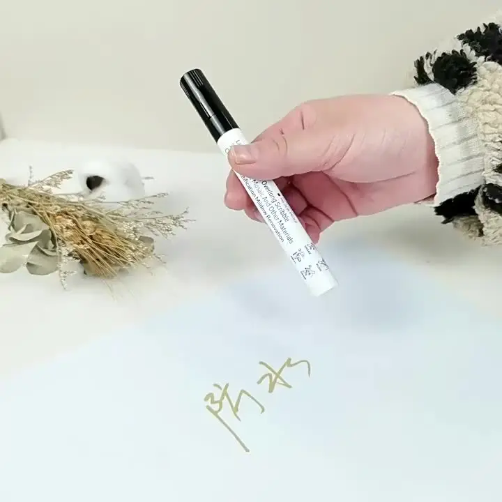 Waterproof Tile Marker Grout Pen Wall Seam for Floor Bathroom Kitchen Toilet Wall Seam Repair Black White Gold Silver Beige