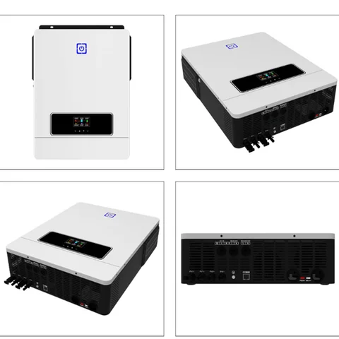 ECGSOLAX 10,2KW hybrid solväxelriktare 48V 230Vac med dubbel MPPT 180A laddningsregulator ren sinusvågs solväxelriktare PV Max 500V 8 best sales 48v solväxelriktare - №2