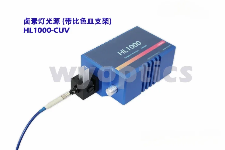 Spectral detection of HL1000 by long-life light source