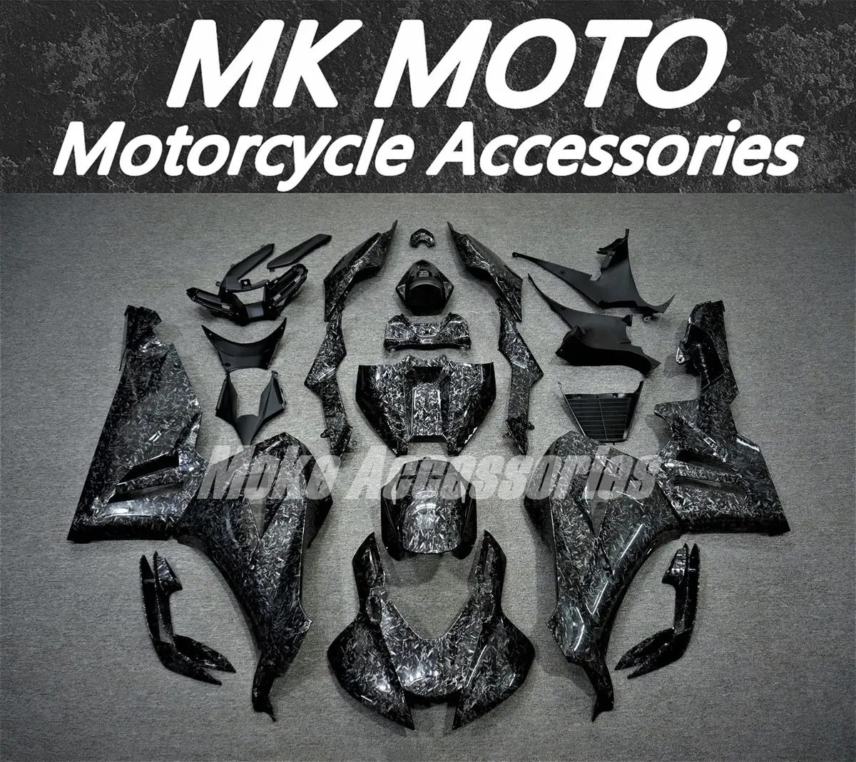 

Комплект обтекателей Moke Moto для мотоцикла CBR1000RR-R 2025 Fireblade SP, набор обвесов из АБС-пластика с имитацией кованого карбона