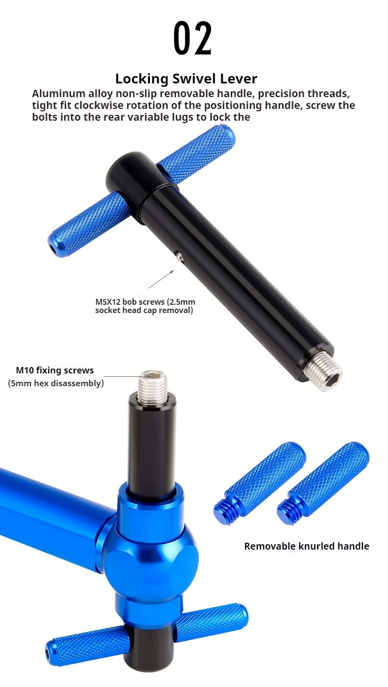 TOOPRE Mountainbike Rahmen Schwanz Haken Corrector Rad Set Hinten Zifferblatt Ohr Auge Schwanz Haken Korrektur Reparatur Werkzeug – Detail 5