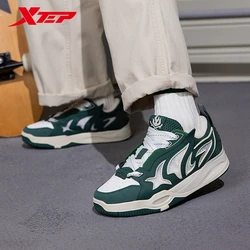 Xtep Harness Plus Skateboarding Shoes For Men 2024 Autumn Fashion Comfortable Support Wear-Resistant  Sneakers 976319310005