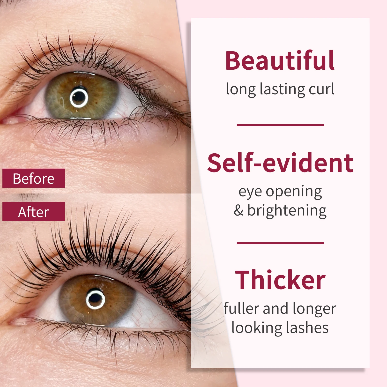 ICONSIGN Wimper Lifting Sachet Set Lash Lift Kit Onafhankelijke Pouch 5 tot 8 Minuten Snelle Wimper Perm Ogen Makeup Tools