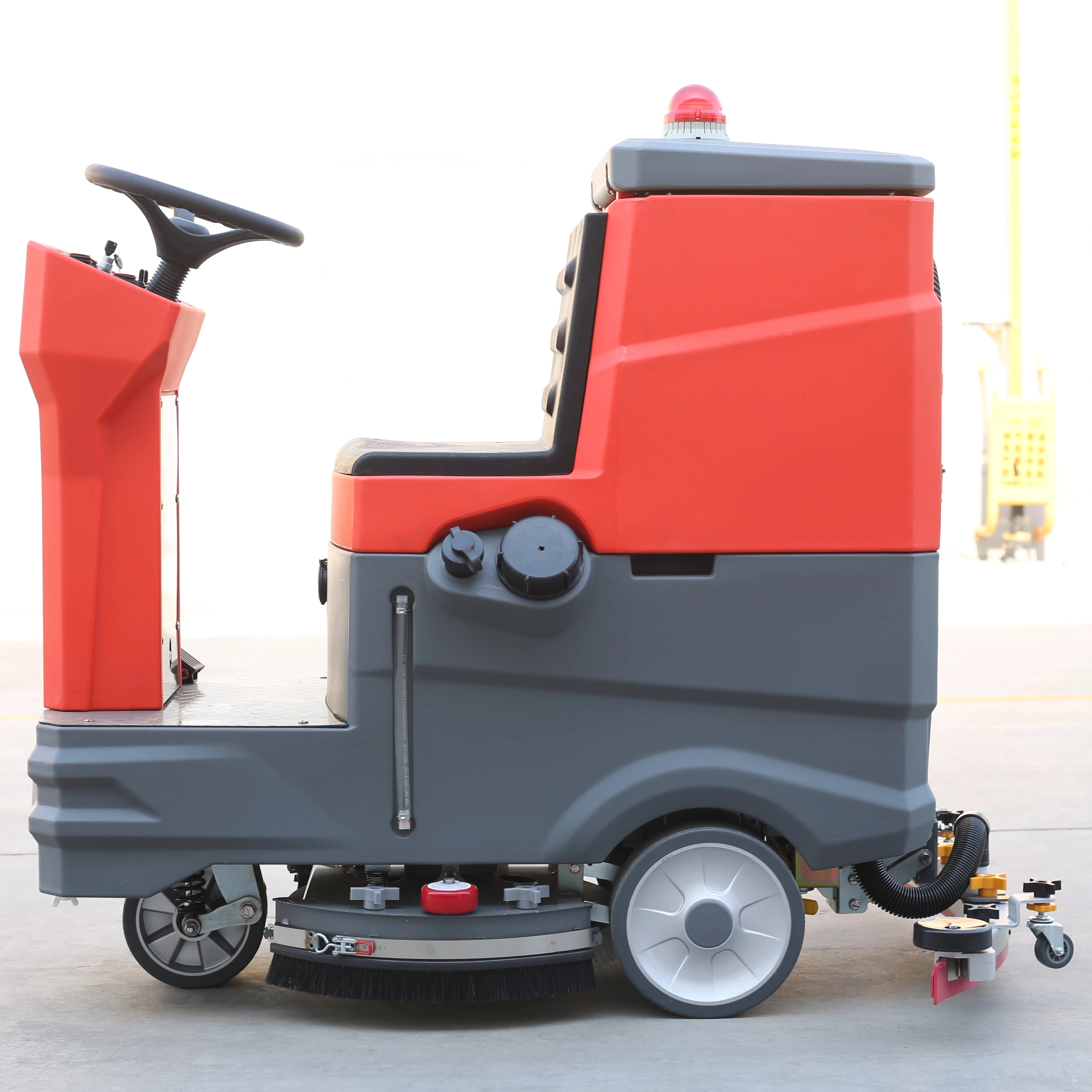 Electric Ride-On Self-Propelled Industrial Scrubber Robot Cleaning Machine Fully Automatic Autonomous High Pressure Cold Water