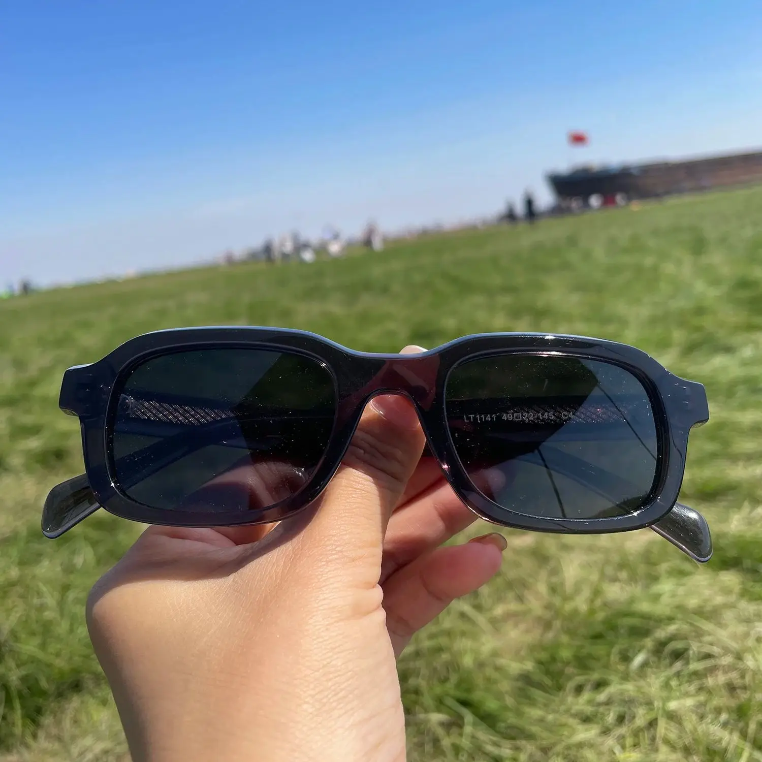 

Новые японские солнцезащитные очки ручной работы из ацетата для женщин и мужчин, винтажные квадратные очки, модные дизайнерские солнцезащитные очки