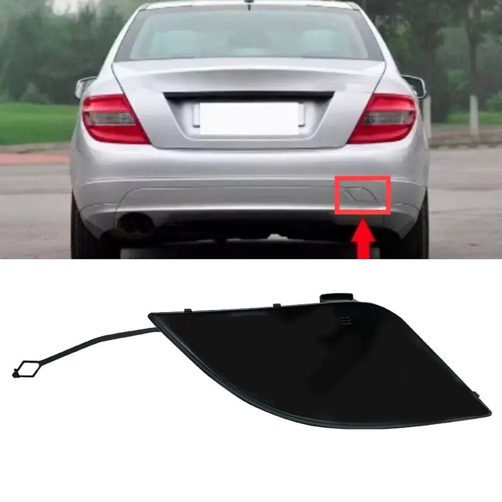 W204 Tow Hook Cover Rear Bumper Tow Hook Cover OEM Number 2048850823 Replace Broken Damaged Part High Universality Fitment