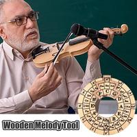 Guitar Music Theory Disc Chord Wheel Guitar Tools Music Wheel Wooden Chord Tool Roundel Of Fifths Wheel Melody Tool For Notes